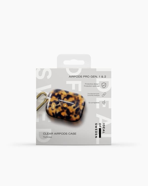 Clear AirPods Case Pro 1 / 2 Tortoise