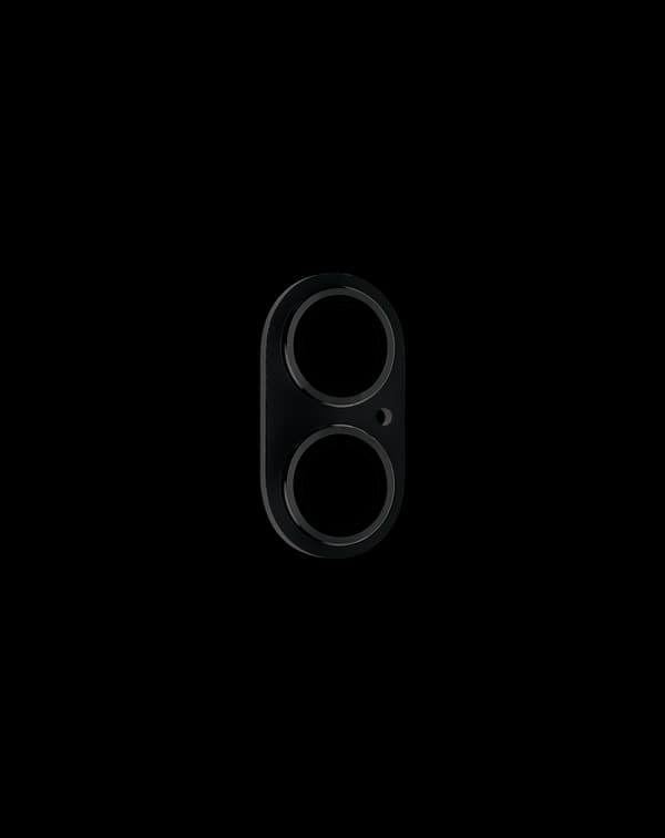 Camera Lens Protector 3D iPhone 17 Aluminium Black