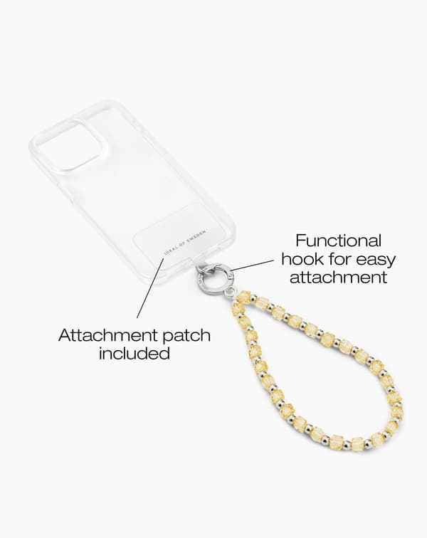 Phone Wristlet Strap Soft Lemon