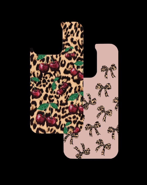 Print Pack iPhone 12 / 12 Pro / 13 / 14 / 15 / 16e / 17e Wild Cherry