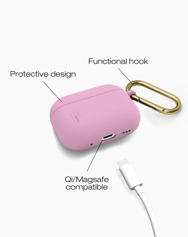 Silicone AirPods Case Pro 3 Bubblegum Pink