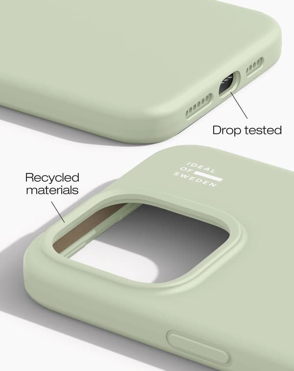 Silicone Case iPhone 15 Pro Max Sage Green