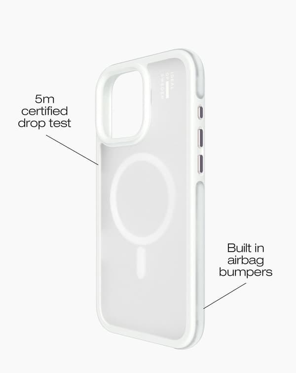 Ideal Bumper Case MagSafe iPhone 16 Pro Max Cloudy White