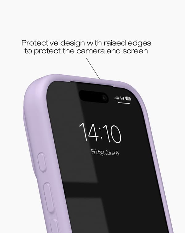Silicone Case MagSafe iPhone 17 Pro Max Lavender Milk