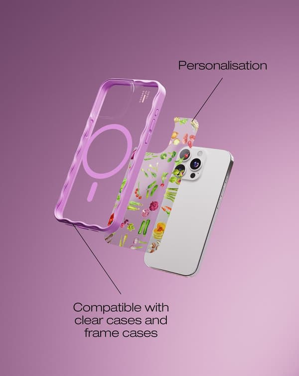 Print Pack iPhone 12 Pro Max / 13 Pro Max / 14 Pro Max / 15 Pro Max / 16 Pro Max Veggie Green