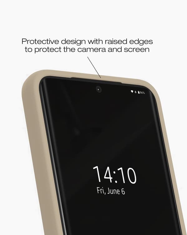 Silicone Case MagSafe Galaxy S26 Plus Perfect Beige
