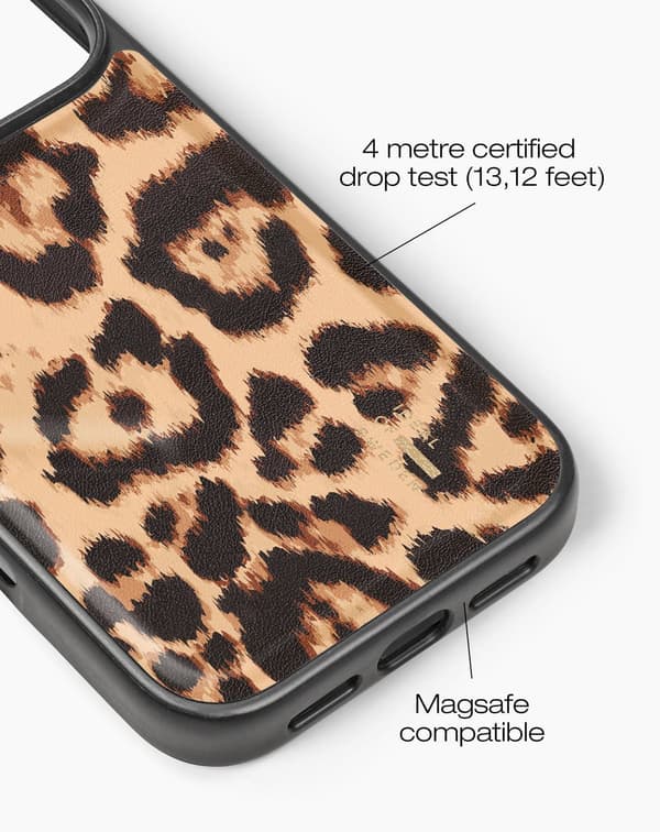 Vegan Leather Case MagSafe iPhone 17 Pro Max Timeless Leo