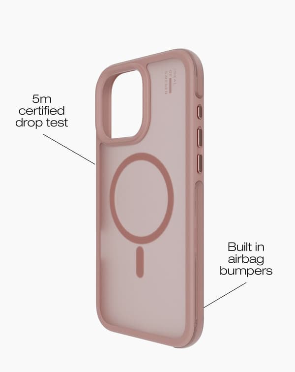 Ideal Bumper Case MagSafe iPhone 16 Pro Max Blush Pink