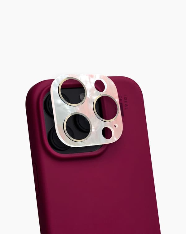 Camera Lens Protector 3D iPhone 17 Pro Max Marble Light Pink