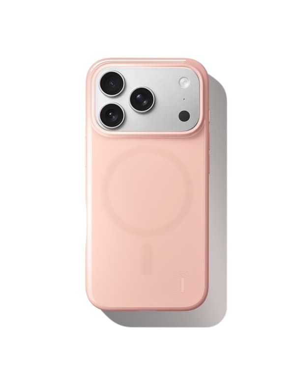 Slim Case MagSafe iPhone 17 Pro Glossy Blush Pink
