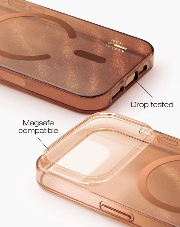 Clear Case MagSafe iPhone 17 Pro Max / 18 Pro Max Mocha Mousse