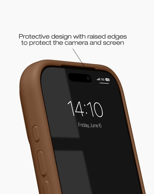 Soft Swirl Silicone Case MagSafe iPhone 17 Pro Max / 18 Pro Max Salted Caramel