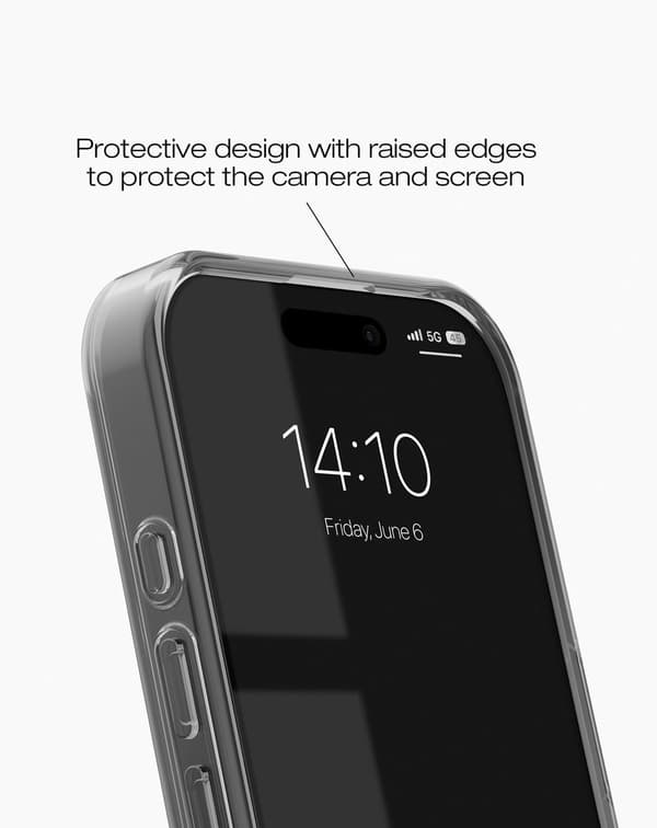 Clear Case iPhone 17 Tinted Black