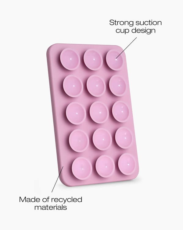 MagSafe Suction Phone Mount Bubblegum Pink