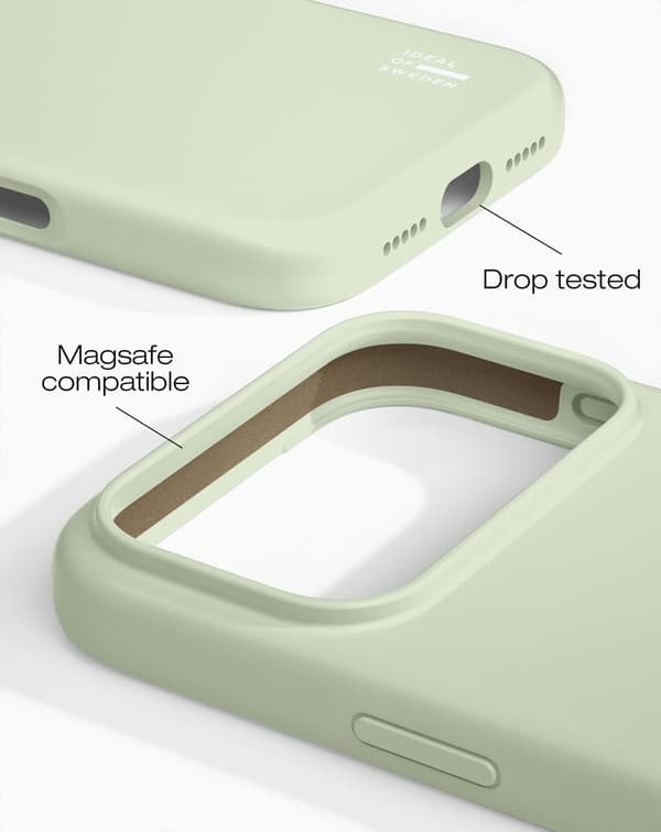Silicone Case MagSafe iPhone 17 Pro Max Sage Green
