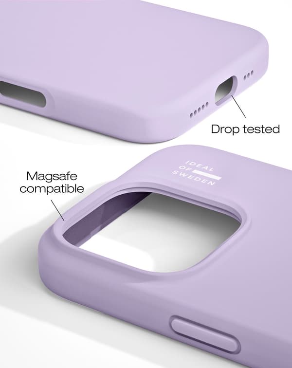 Silicone Case MagSafe iPhone 16 Pro Lavender Milk