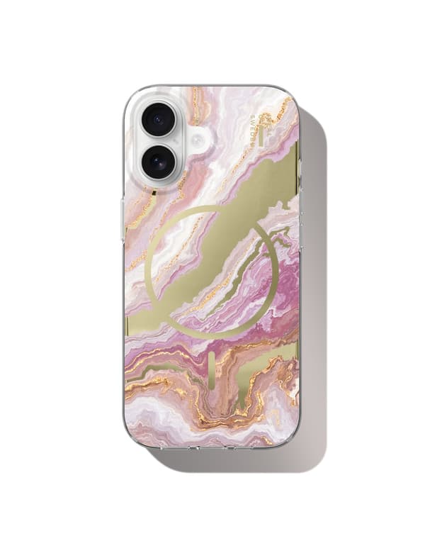 Mirror Case MagSafe iPhone 16 Agate Halo