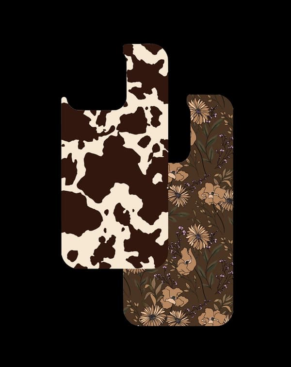 Print Pack iPhone 16 / 17 Cow Couture