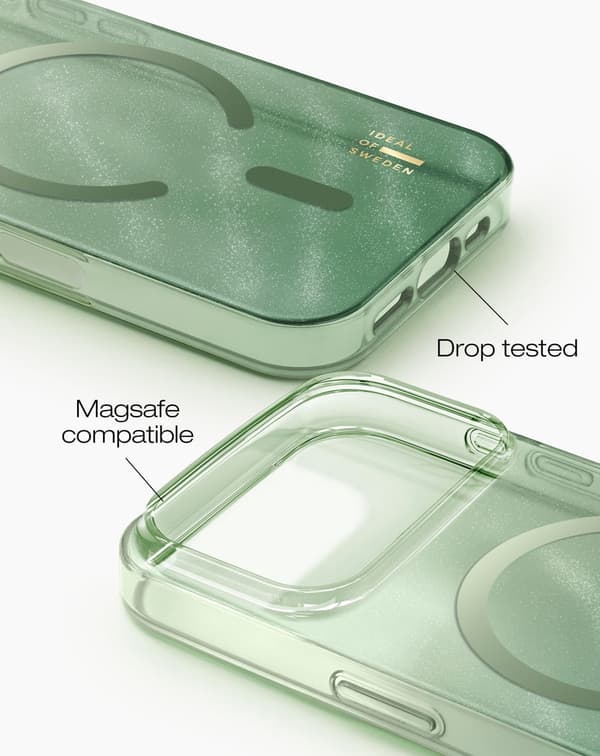 Clear Case MagSafe iPhone 17 Pro Sage Green