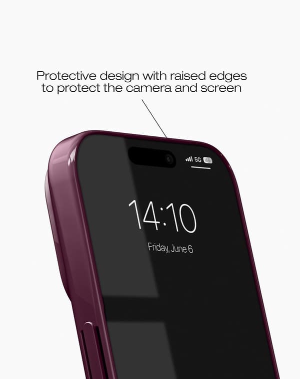 Slim Case MagSafe iPhone 15 Pro Max Glossy Cherry