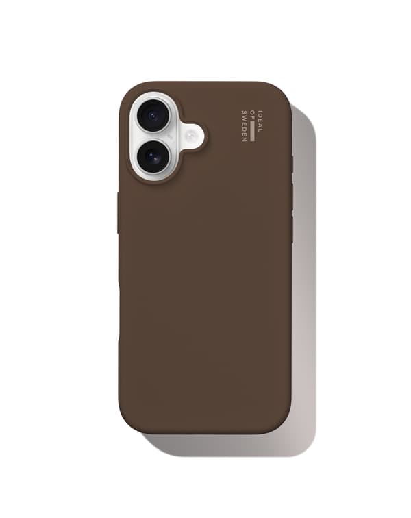 Silicone Case iPhone 16 Mocha Mousse