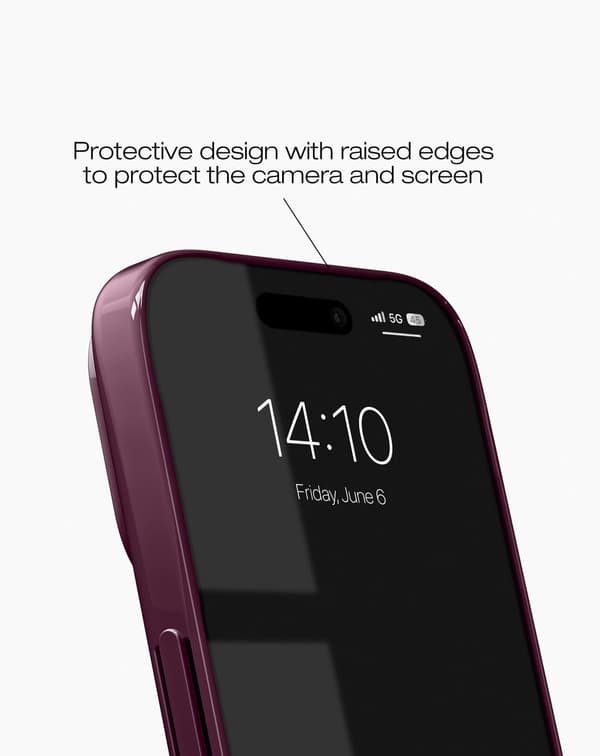 Slim Case MagSafe iPhone 16 Glossy Cherry
