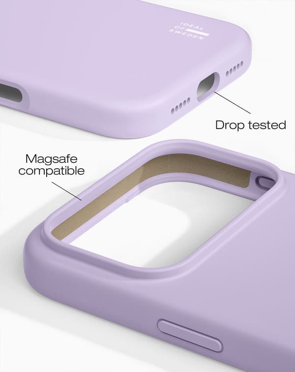 Silicone Case MagSafe iPhone 17 Pro Lavender Milk