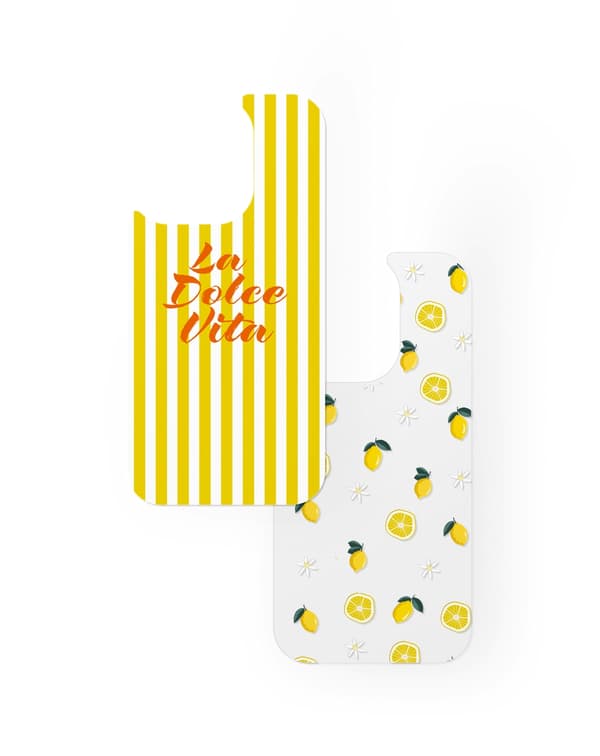 Print Pack iPhone 12 Pro Max / 13 Pro Max / 14 Pro Max / 15 Pro Max / 16 Pro Max Limone