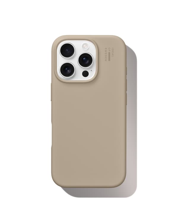 Silicone Case iPhone 16 Pro Perfect Beige