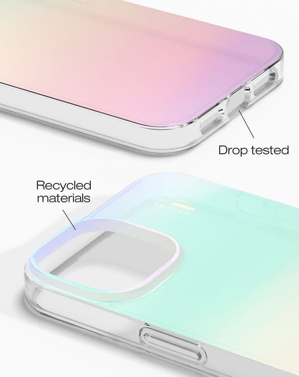 Clear Case iPhone 13 / 14 / 15 / 16e / 17e Shimmer