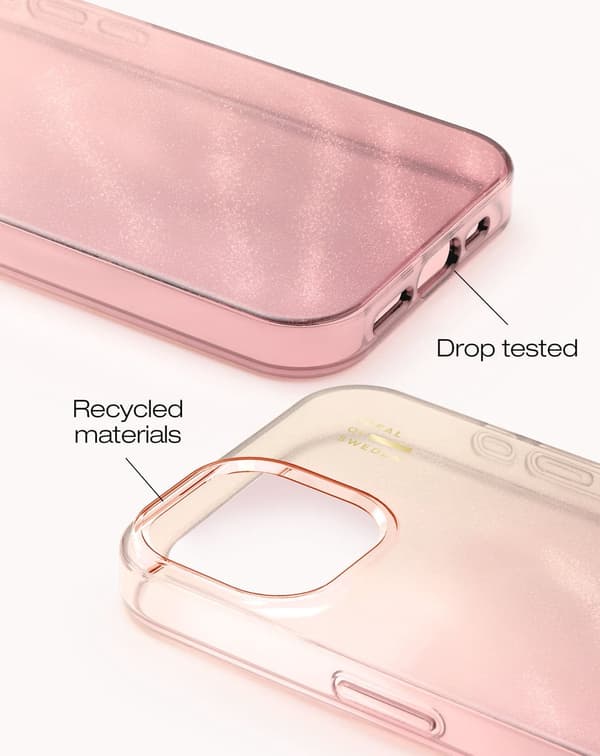 Clear Case iPhone 13 / 14 / 15 / 16e / 17e Rose Blush