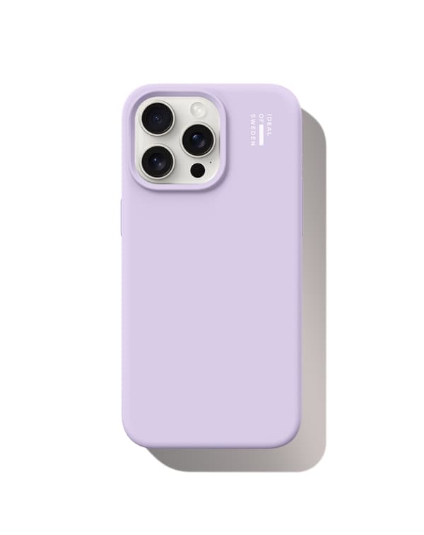 Silicone Case MagSafe iPhone 15 Pro Max Lavender Milk