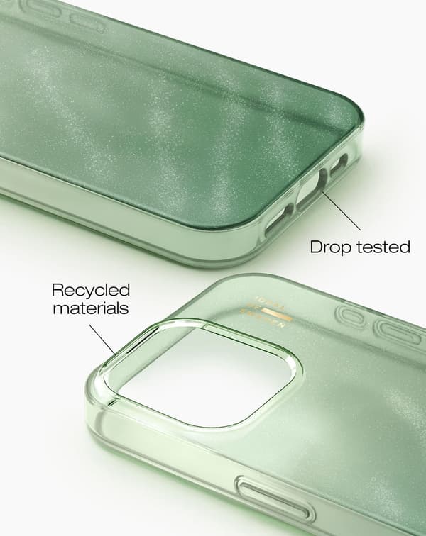 Clear Case iPhone 15 Pro Sage Green