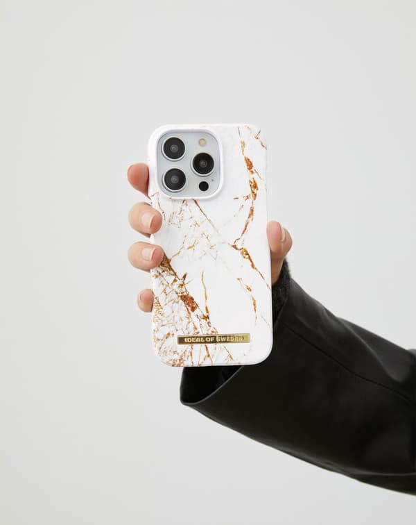 Printed Case MagSafe iPhone 16 Plus Carrara Gold
