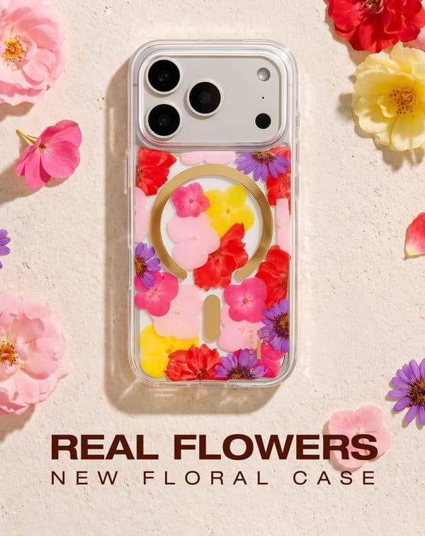 Clear Case MagSafe iPhone 16 Pro Max Tropical Floral