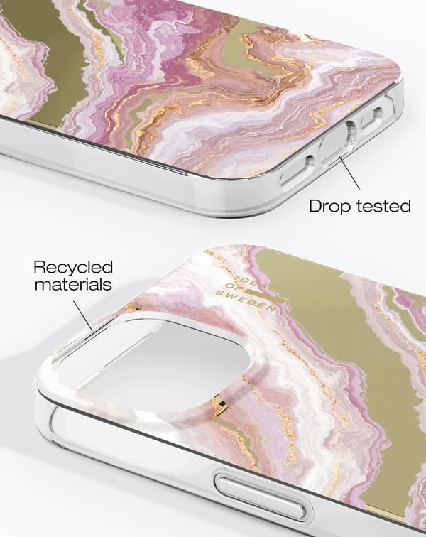 Mirror Case iPhone 13 / 14 / 15 / 16e / 17e Agate Halo