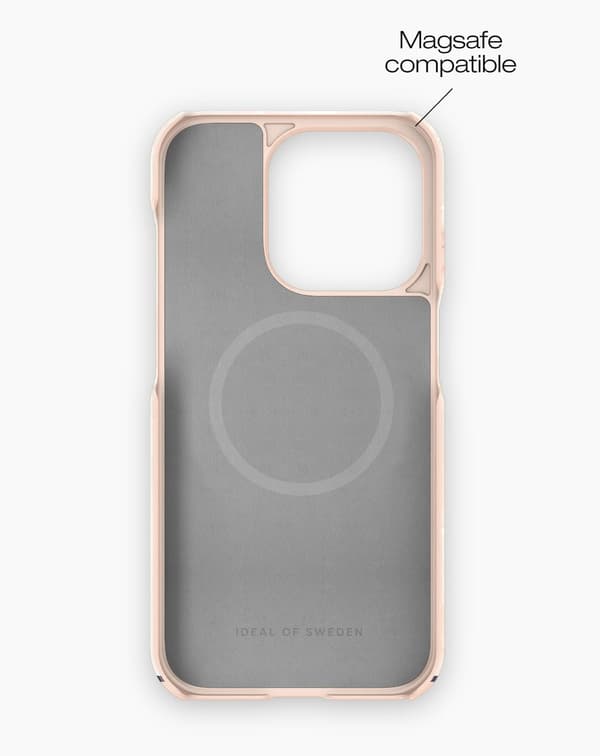 Printed Case MagSafe iPhone 15 Pro Rose Pearl Marble