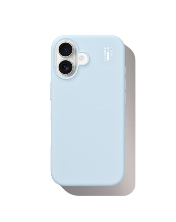 Silicone Case MagSafe iPhone 17 Light Blue