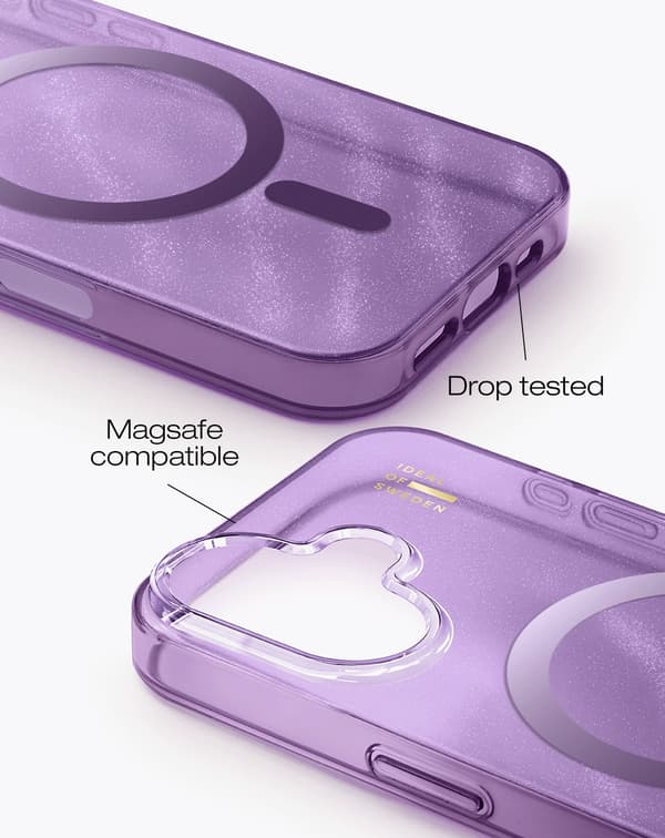 Clear Case MagSafe iPhone 17 Amethyst Mist