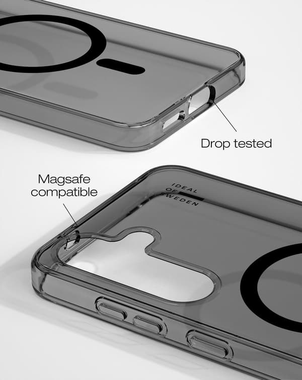 Clear Case MagSafe Galaxy S24 Plus / S25 Plus Tinted Black