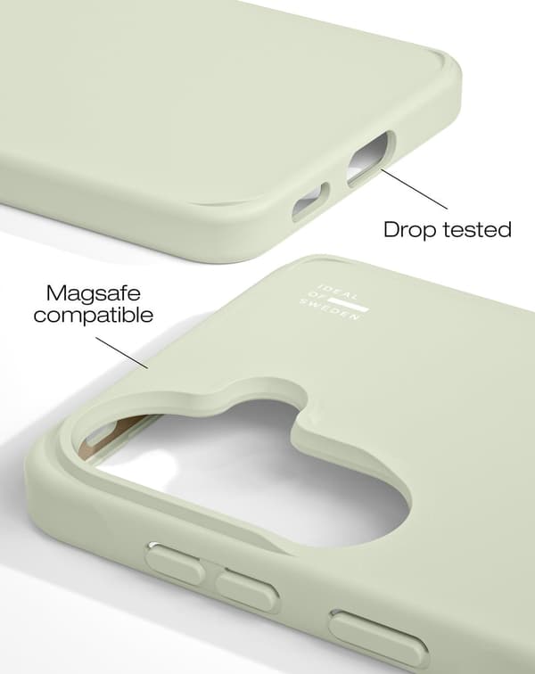 Silicone Case MagSafe Galaxy A57 Sage Green