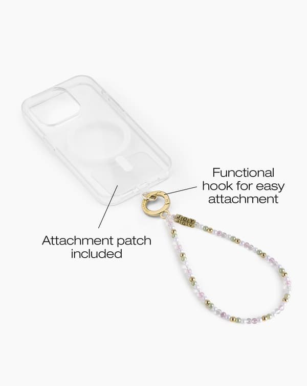 Phone Wristlet Strap Beaded Joy