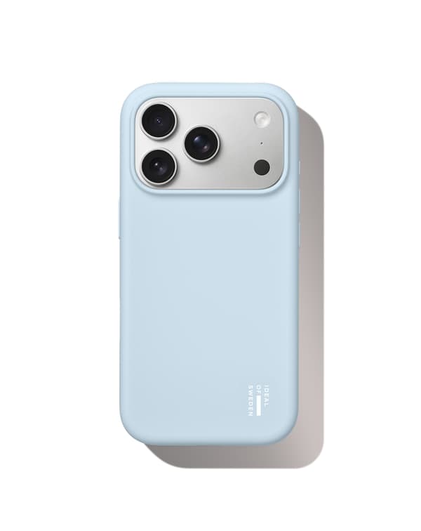 Silicone Case MagSafe iPhone 17 Pro Light Blue
