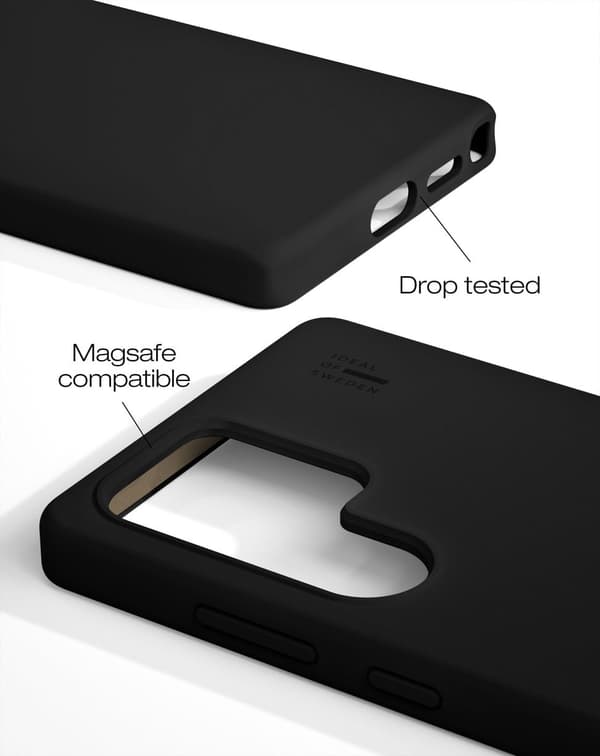 Silicone Case MagSafe Galaxy S25U Black