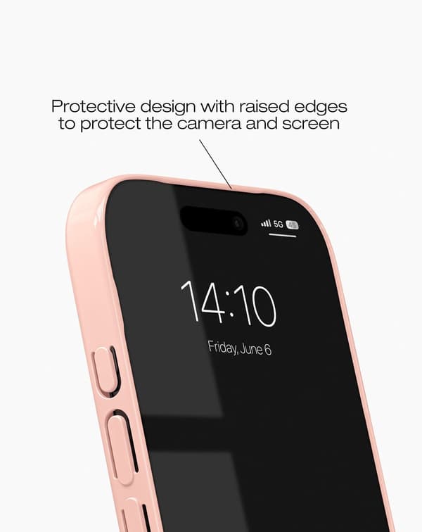 Slim Case MagSafe iPhone 16 Pro Max Glossy Blush Pink