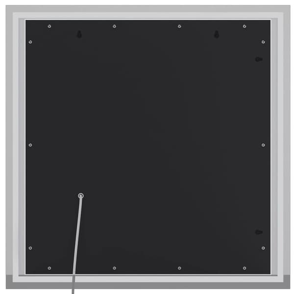 CLP Jaffrey Badrumsspegel 80x80 utan Bluetooth