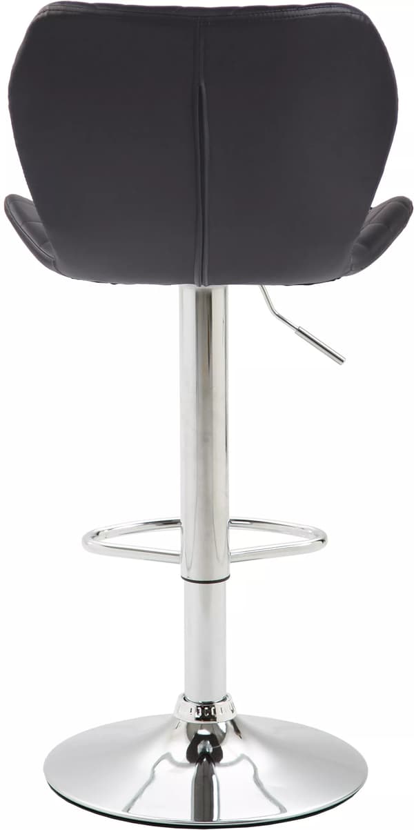 Set med 2 Cork Barstolar, Konstläder, Krom