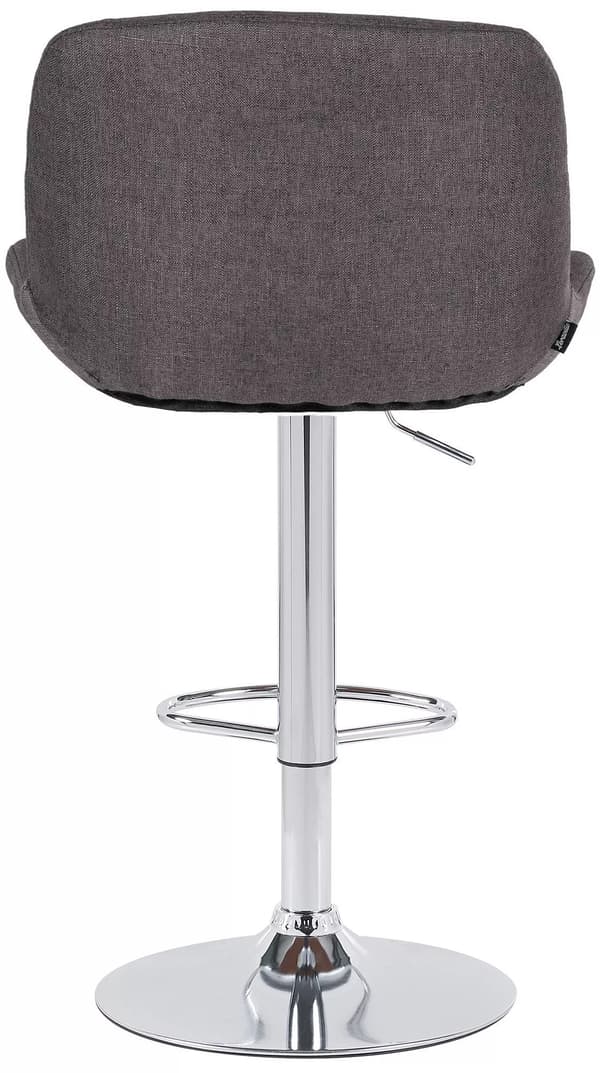Set med 2 Solon Barstolar Krom Tyg