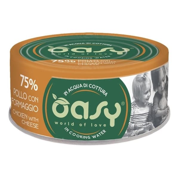 OASY More Love Kyckling med ost - våtfoder för katter - 70 g