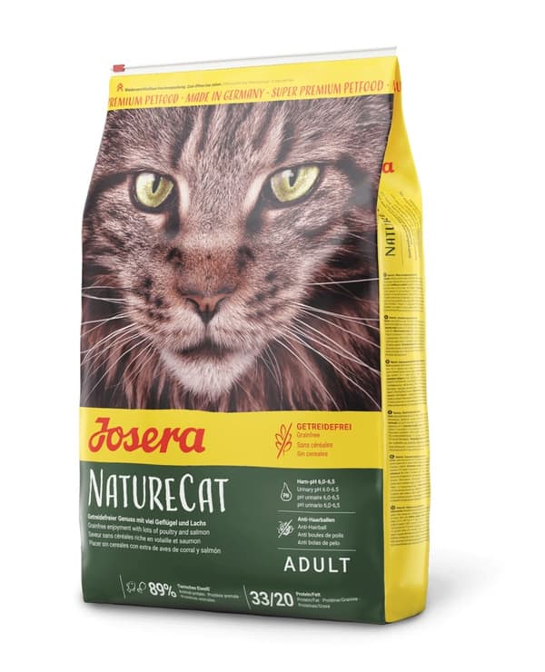 Josera NatureCat torrfoder för katter Fisk - 10 kg